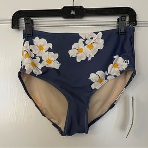 Albion Daisy High-Waisted Swim Bottoms